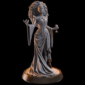 Ausgefallene Resin Miniatur (8k+ Auflösung) TTRPG & DnD Mini für Tabletop-Spiele, Fantasy-Rollenspiele und Sammler