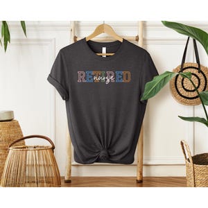 Krankenschwester im Ruhestand Kurzarm T-Shirt, Geschenk zum Ruhestand für Krankenschwester, Geschenk für sie, Krankenschwester Shirt, Krankenschwester im Ruhestand