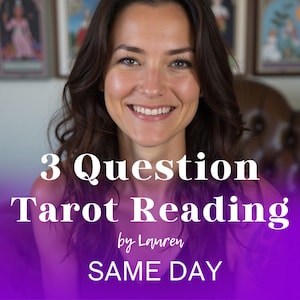 3 Question Tarot Reading, Tarot Cards Reading, Same Day Tarot Reading, Honest Psychic Reading