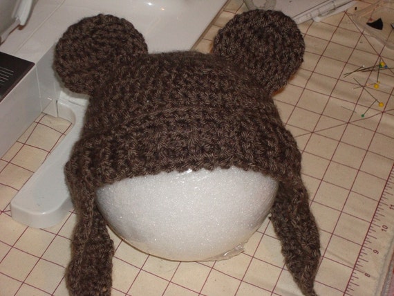 Items similar to Teddy bear hat on Etsy