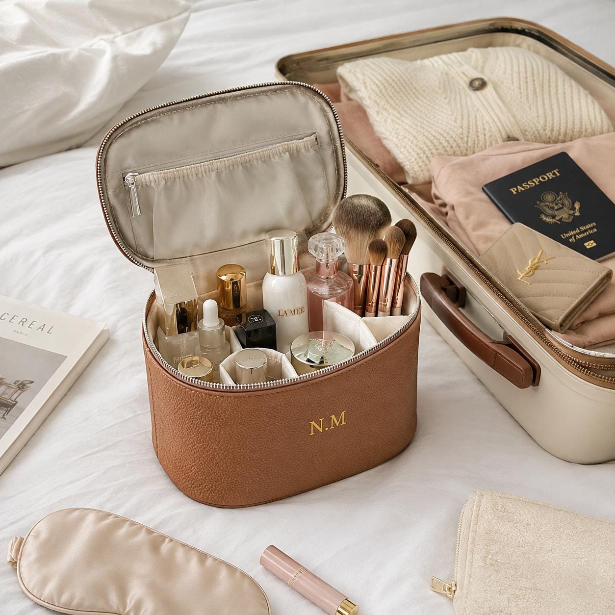 Makeup organizer bag