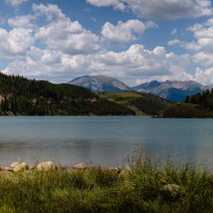 Printable Waterscape in the Rocky Mountains Colorado