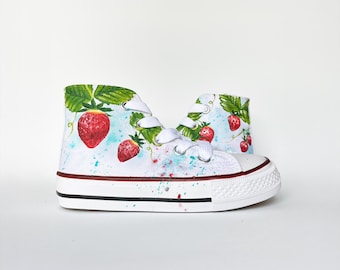 Zapatos personalizados,  zapatillas pintadas a mano con flores, para bodas, regalo para niñas, regalo para ella