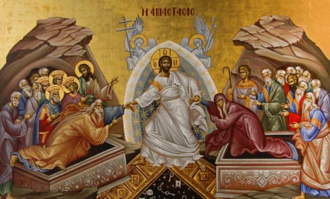 Resurrection Jesus Christ Icon Orthodox Icons Greek Orthodox Byzantine ...
