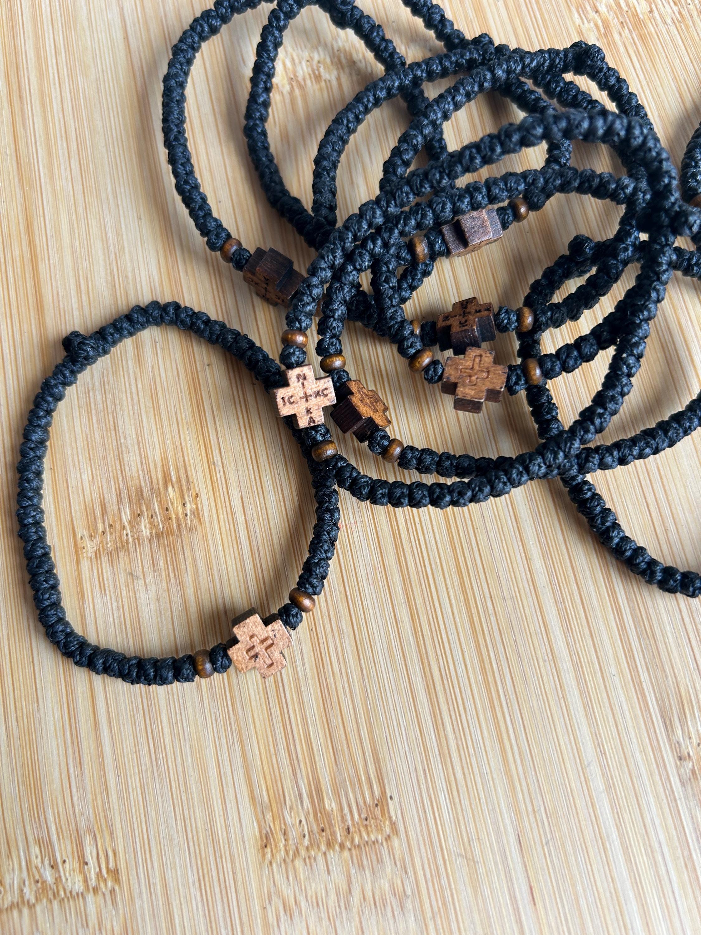 COLLANA IN FETTUCCIA Collana Cotone Nera Con Fili Di Cotone - Italia - Foto 8