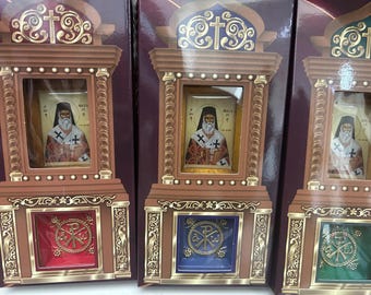 Orthodox Iconostasis Saint Nectarios Temple Decor Christian gifts