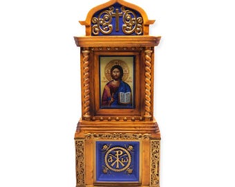 Orthodox Iconostasis Jesus Christ Temple Decor Christian gifts