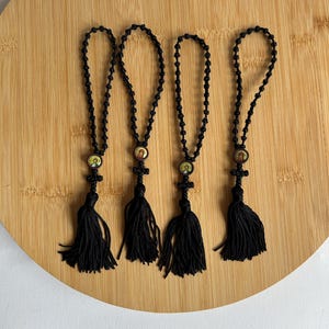 Collana A Doppio Strato Con Ciondolo A Croce In Acciaio Inossidabile 304 Stile Bohemien Perline Di Vetro Rotonde Color Arcobaleno Perline Di Vetro