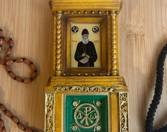 Orthodox Iconostasis Saint Paisios Temple Decor Christian gifts