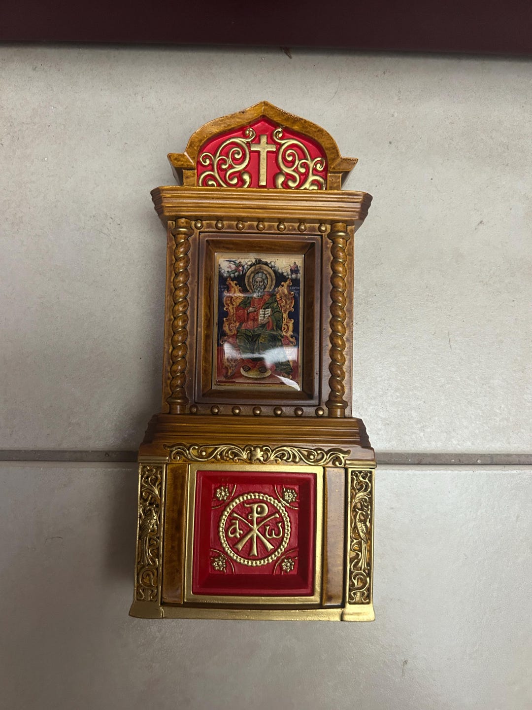 Orthodox Iconostasis Saint Andrew Temple Decor Christian Gifts - Etsy