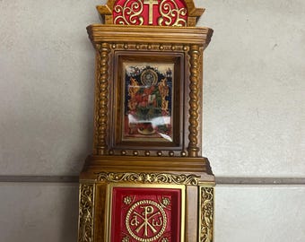Orthodox Iconostasis Saint Andrew Temple Decor Christian gifts