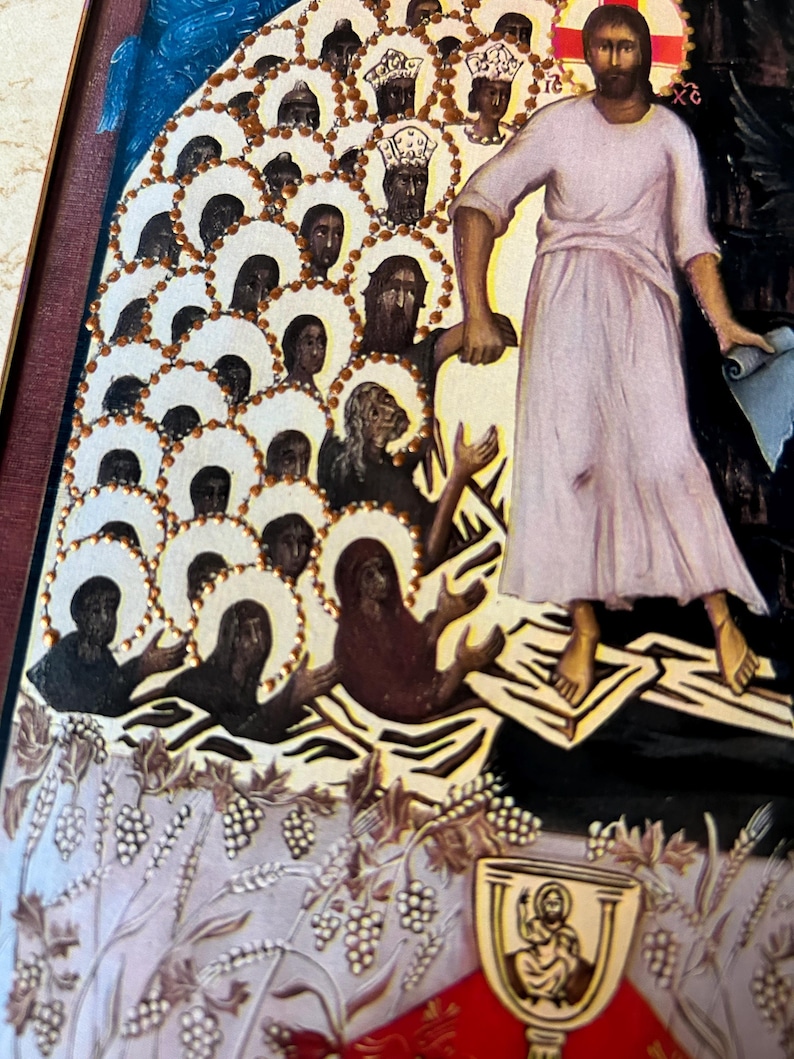 Resurrection Jesus Christ Icon Orthodox Icons Greek Orthodox Byzantine ...