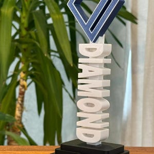 Rocket League Diamond Trophy