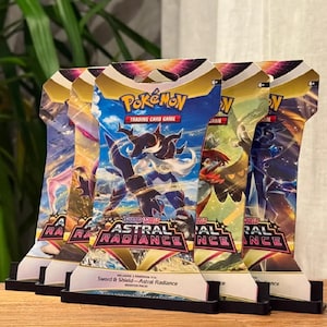 Pokémon Sleeved Booster Pack Display