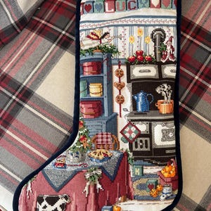 Heirloom Cross Stitch Stockings