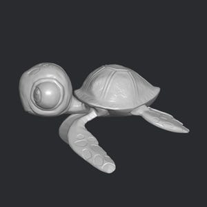 Cute Turtle stl-bestand 3D-printen, 3D-printbestand, miniatuur, superheld, spel, cartoon, komische actiefiguur, printables, decoratief, dier
