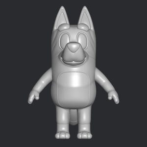 Bluey Heeler Disney stl plik 3d drukowanie, plik wydruku 3d, 3d stl, figurka superbohatera, gra, komiks, figurka akcji, miniatura, dekoracyjny, prezent
