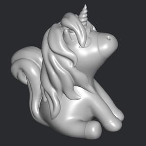 Cute Unicorn stl file 3d printing, 3d print file, miniature, superhero, game, cartoon, comic action figure, printables, decorative, fantasy