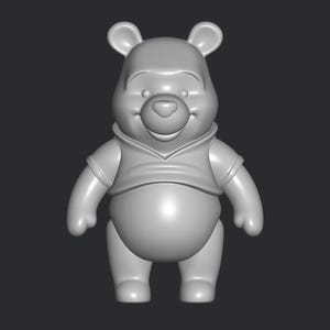 Winnie The Pooh 3d Druck, 3d Druck, 3D Druck, Superheld Figur, Spiel, Comic, Actionfigur, Miniatur, dekorativ, Geschenk