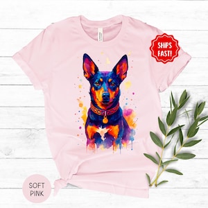 Custom Dog Portrait, Personalized Pet T Shirt, Watercolor Animal Shirt, Dog Lover Gift, Gifts for Dog Lover, Pet Memorial, Dog Owner Tee