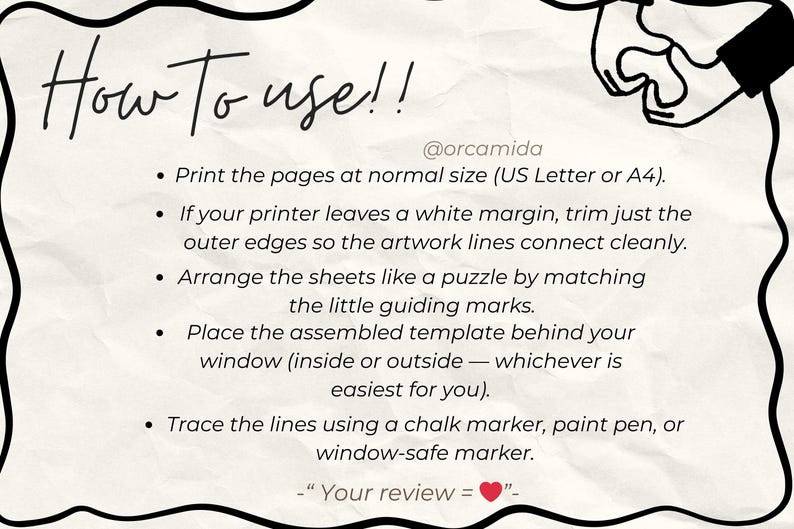 Window Tracing Template, Grinch Swing | Printable Chalk Marker Window ...