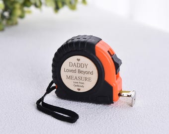 Cinta métrica personalizada para papá, cinta métrica grabada personalizada para papá, regalo para el padre de la novia, regalo para el Día del Padre, cinta métrica para el abuelo.