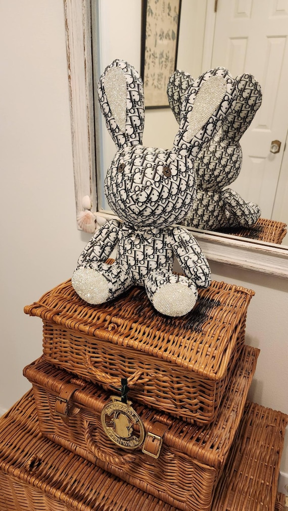 Dior Toy Rabbit Crystal Bunny Rabbit - Etsy