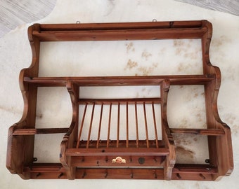 English Pine Plate Rack...The Penny Pine Company...England