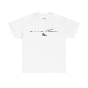 James Mariott 'Grapes' Vorbild Lyrisches Minimalistisches T-Shirt