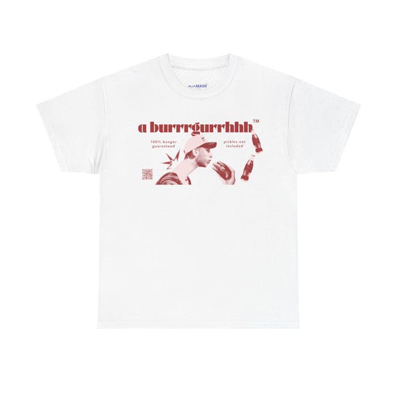 Calfreezy Burger/'burgurh' Vintage Retro Style T-shirt - Etsy