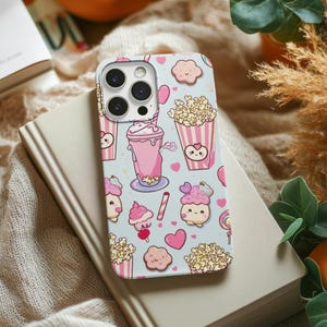 Custodia per telefono, Disney Snacks Custodia resistente per iPhone Samsung Google Pixel, spedizione gratuita, Disney Cover per iPhone, Custodia protettiva per smartphone, carina
