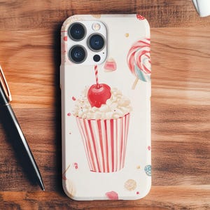 Disney Snacks Tough Case, Custodia per telefono carina, Iphone 15 Pro, Samsung, Magsafe, Regalo per gli amanti della Disney, Cover protettiva per telefono
