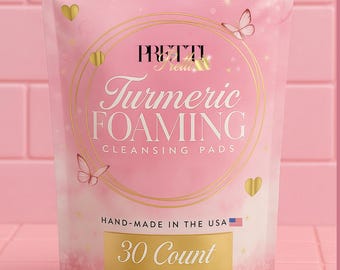 Natural skincare Turmeric & Kojic Acid Cleansing Pads