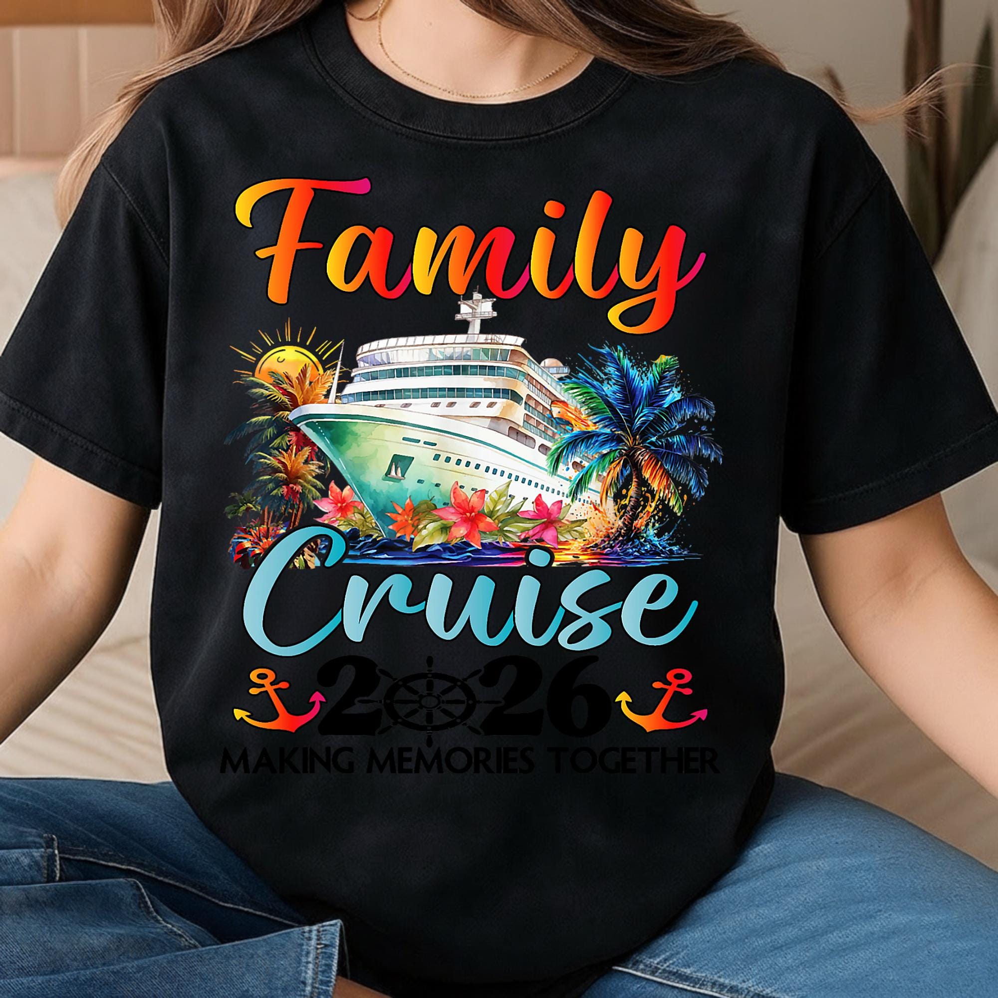 Cruise 2026 Family Vacation PNG Bundle Digital Download, Birthday ...