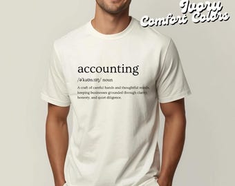 Accounting Definition SVG PNG Digital Download | Accountant Gift Clipart | Bookkeeper Office Humor Design | Finance Student Shirt Graphic