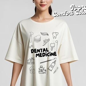 Medicina dental PNG, diseño de camiseta DDM, regalo DDM, clipart de camiseta de dentista, sublimación para futuros dentistas, descarga digital para estudiantes de odontología