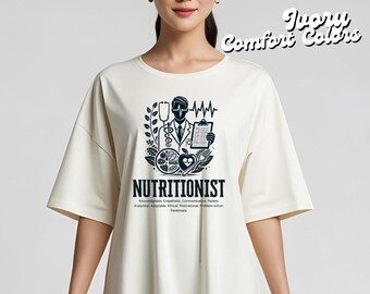 Nutritionist Qualities PNG | Dietitian Clipart, Health Coach Digital Download, Medical Professional Shirt Design, Wellness Icon Art PNG