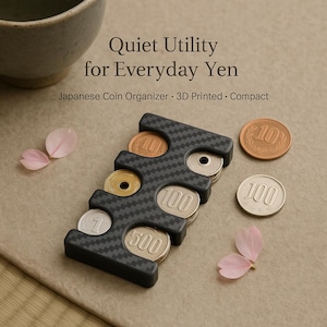 Monedero japonés: monedero de viaje, funda de bolsillo impresa en 3D