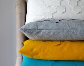 International Shipping - Honeycomb Felt Pillow Cover