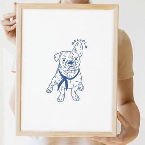 Pet Art Commission Custom Pet Drawing Custom Dog Portrait Custom Pet Portrait Dog Remembrance Gift Badly Drawn Dog Ugly Portrait Dog Gift