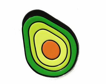 Avocado, Avo, Avocado Gift, Avocado Enamel, Avocado Enamel Pin, Vegan Pin, Vegan Enamel Pin, Animal Rights, Cute Avo, Guac Lover, Unisex