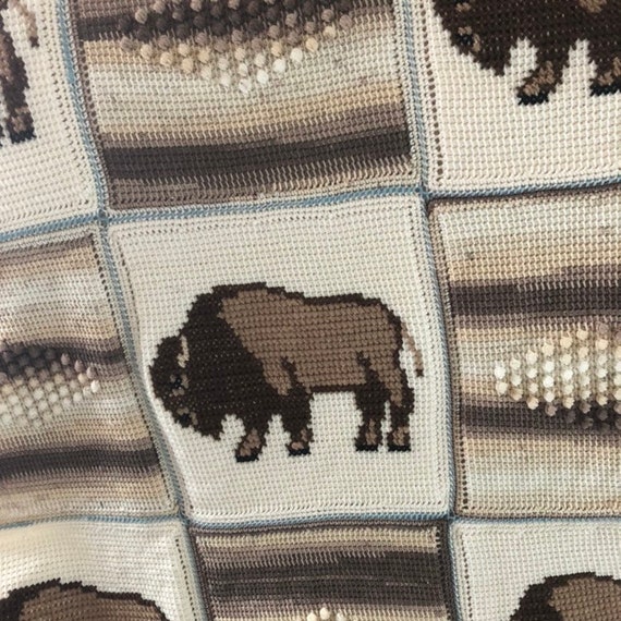 Bison baby blanket sale