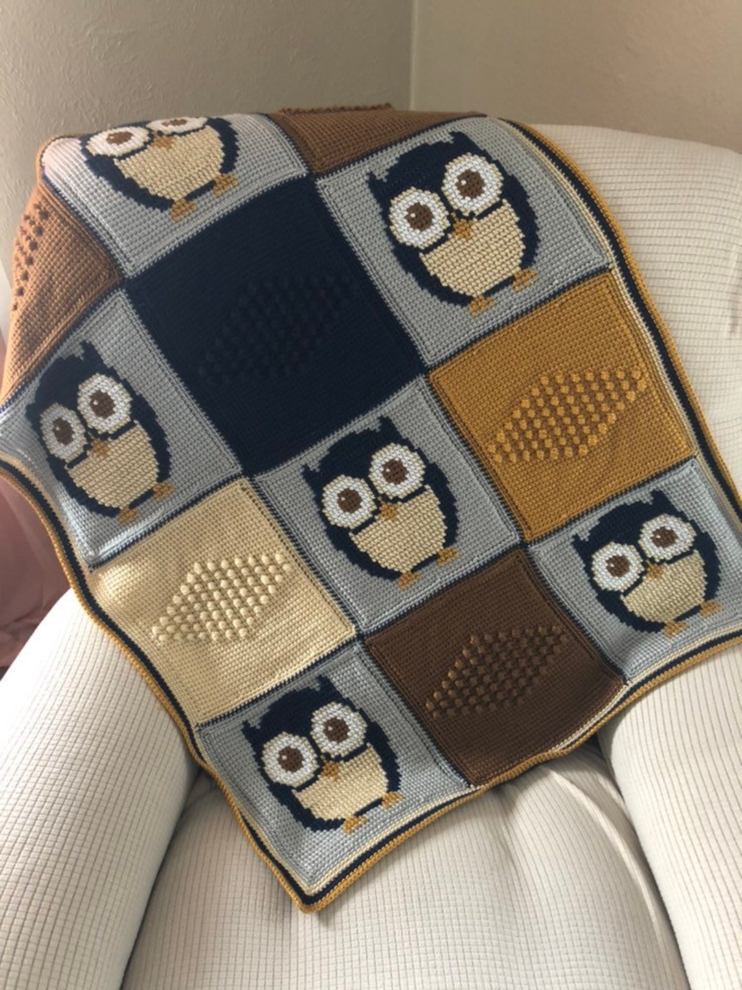 Owl Baby Blanket, Owl Blanket, Owl, Baby Blanket Etsy