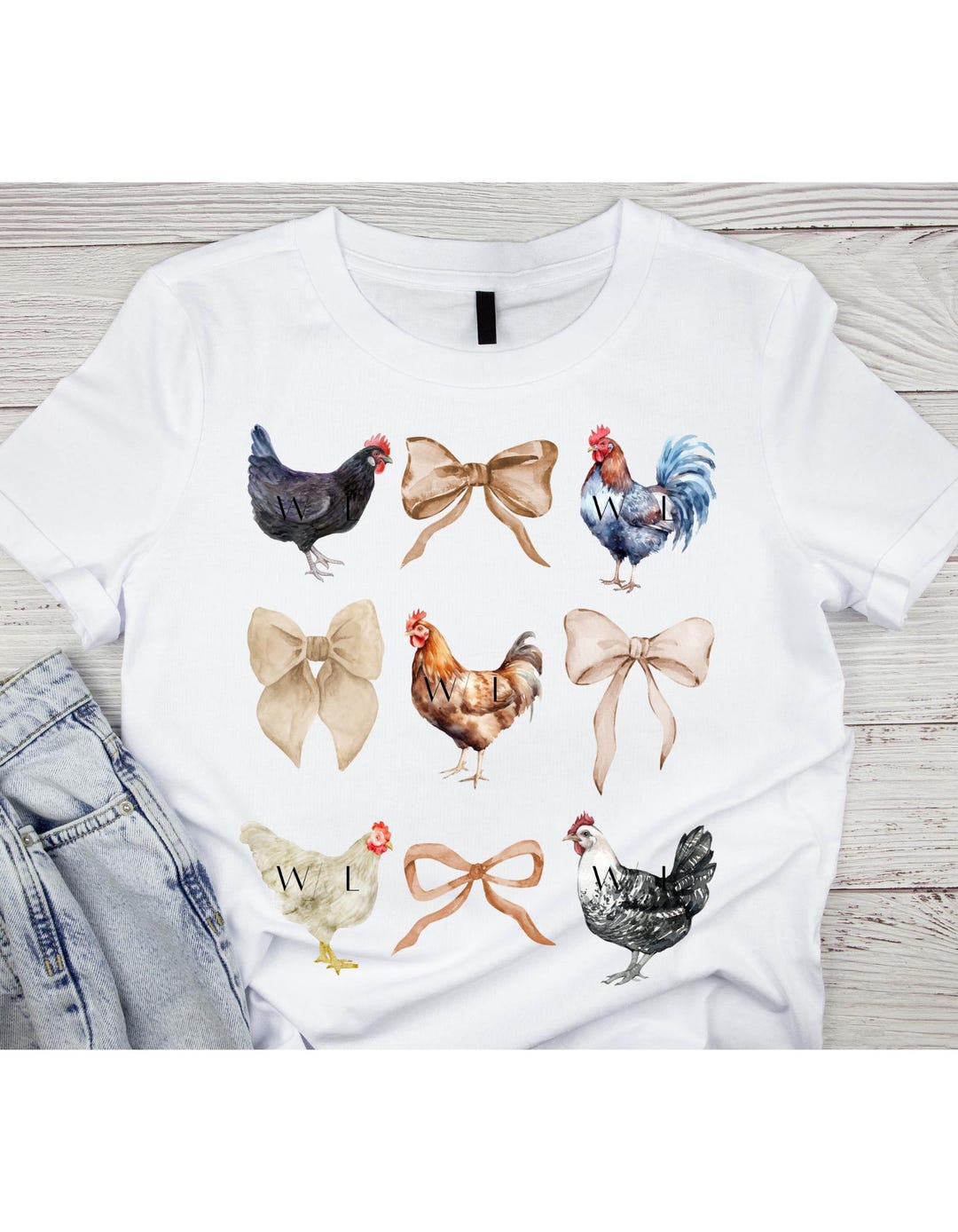 Chicken Bow PNG and SVG Files - Etsy