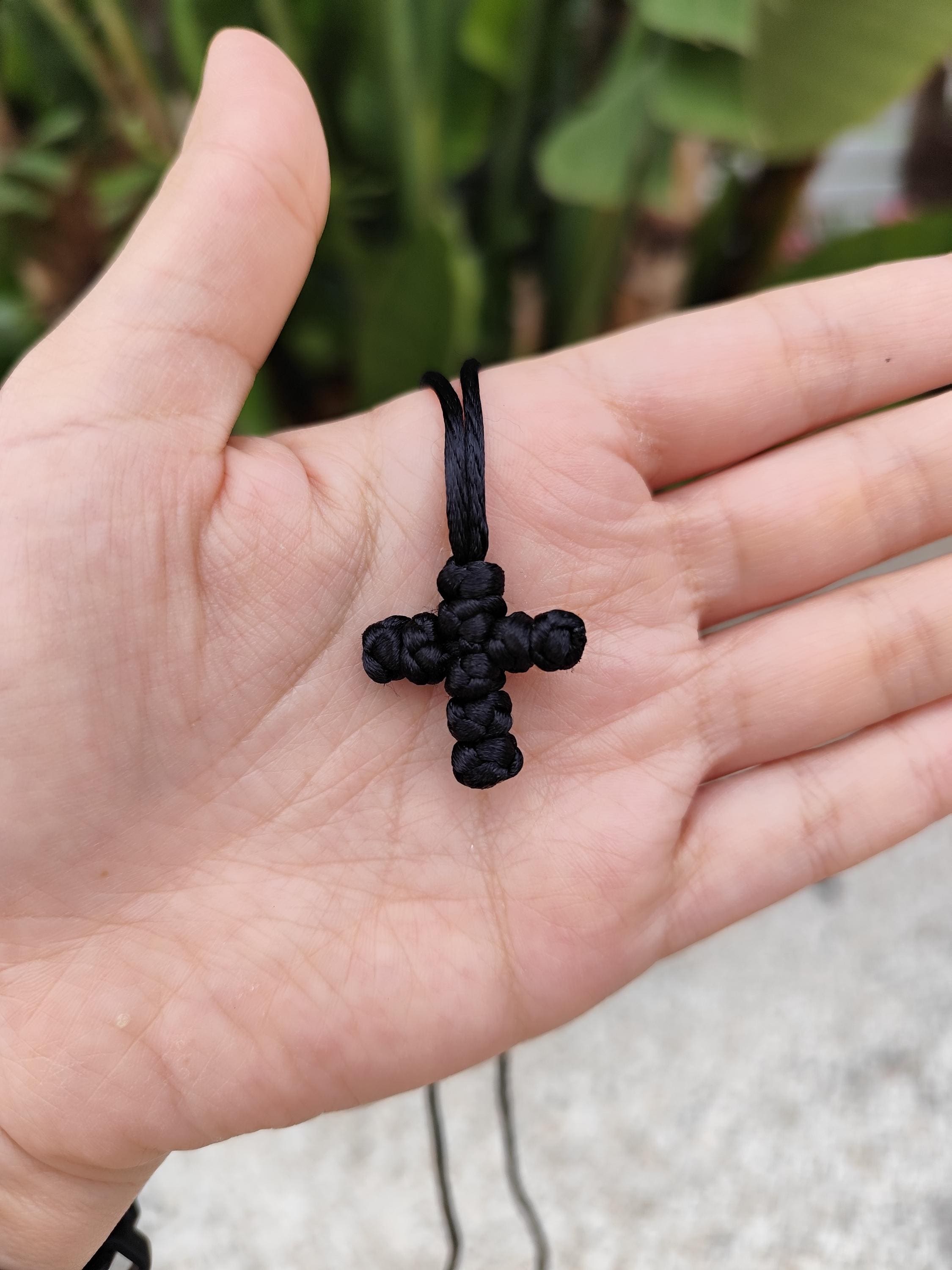 Orthodox Cross Necklace Komboskini Prayer Religious Gift - Etsy