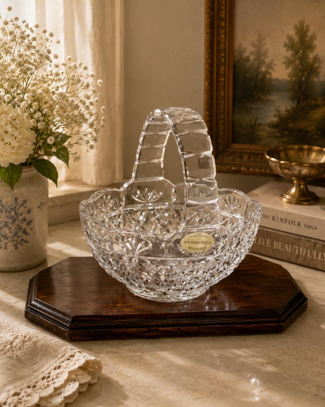 24% Lead Crystal Glassware - Etsy