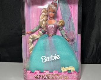 Mattel Rapunzel - Barbiepuppe Kinder Sammler Serie 1994 13016