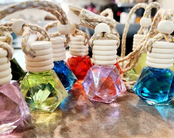 Hanging Car Oil Diffuser: Boho Chic Air Freshener