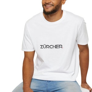 Zürcher Shirt, Swiss Traditional Softstyle T-Shirt - Perfect Gift for Swiss People, Unisex Tee, Switzerland Shirt, Swiss Heritage Tee