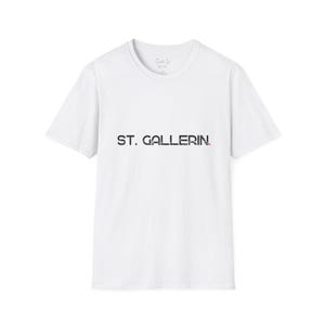 St. Gallerin shirt, Swiss Traditional Softstyle T-Shirt - Perfect Gift for Swiss People, Unisex Tee, Switzerland Shirt, Swiss Heritage Tee